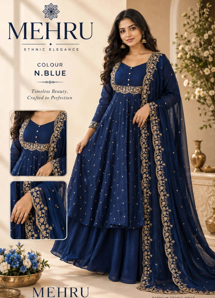 Choli model Vizhitra Silk