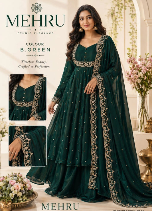 Plus Size Choli Model Vizhitra Silk