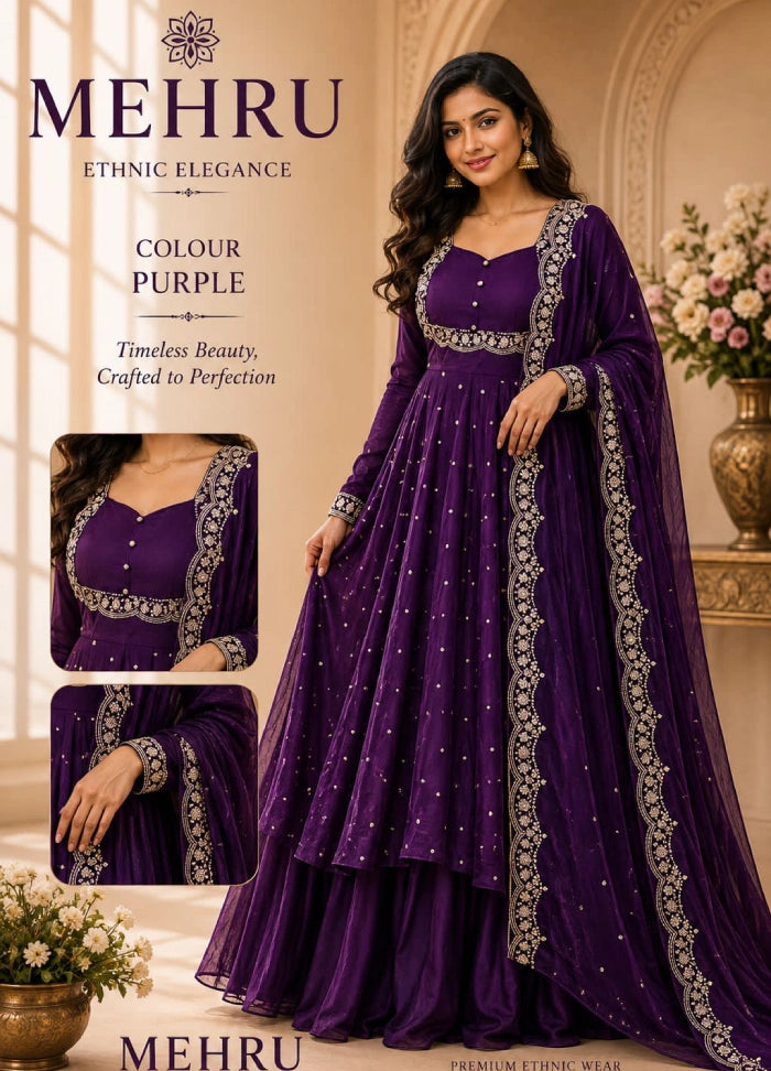 Choli model Vizhitra Silk