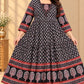 Plus Size Rayon Anarkali Aari work
