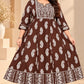 Plus Size Rayon Anarkali