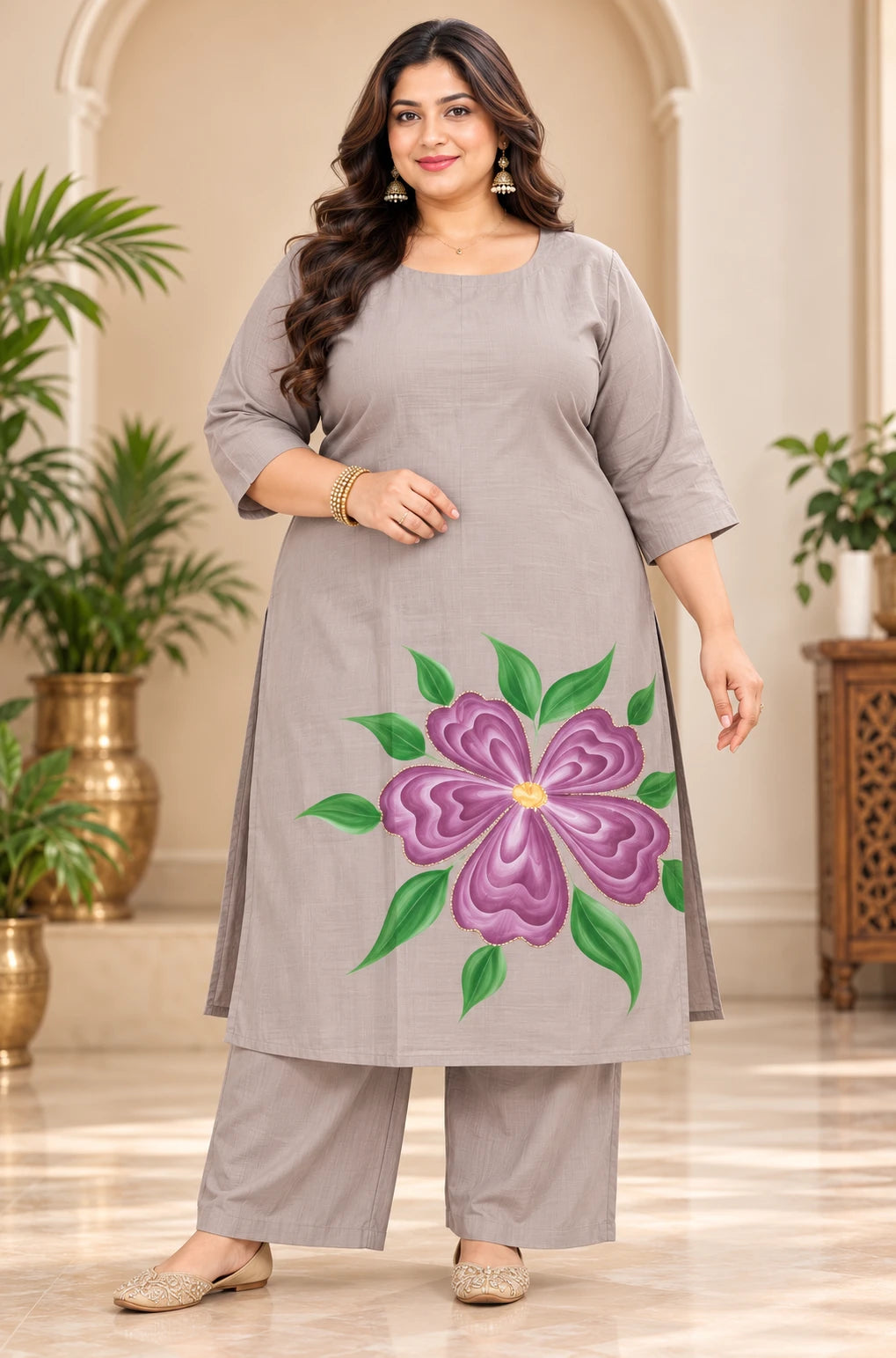 Plus Size Sketch co Ord Set