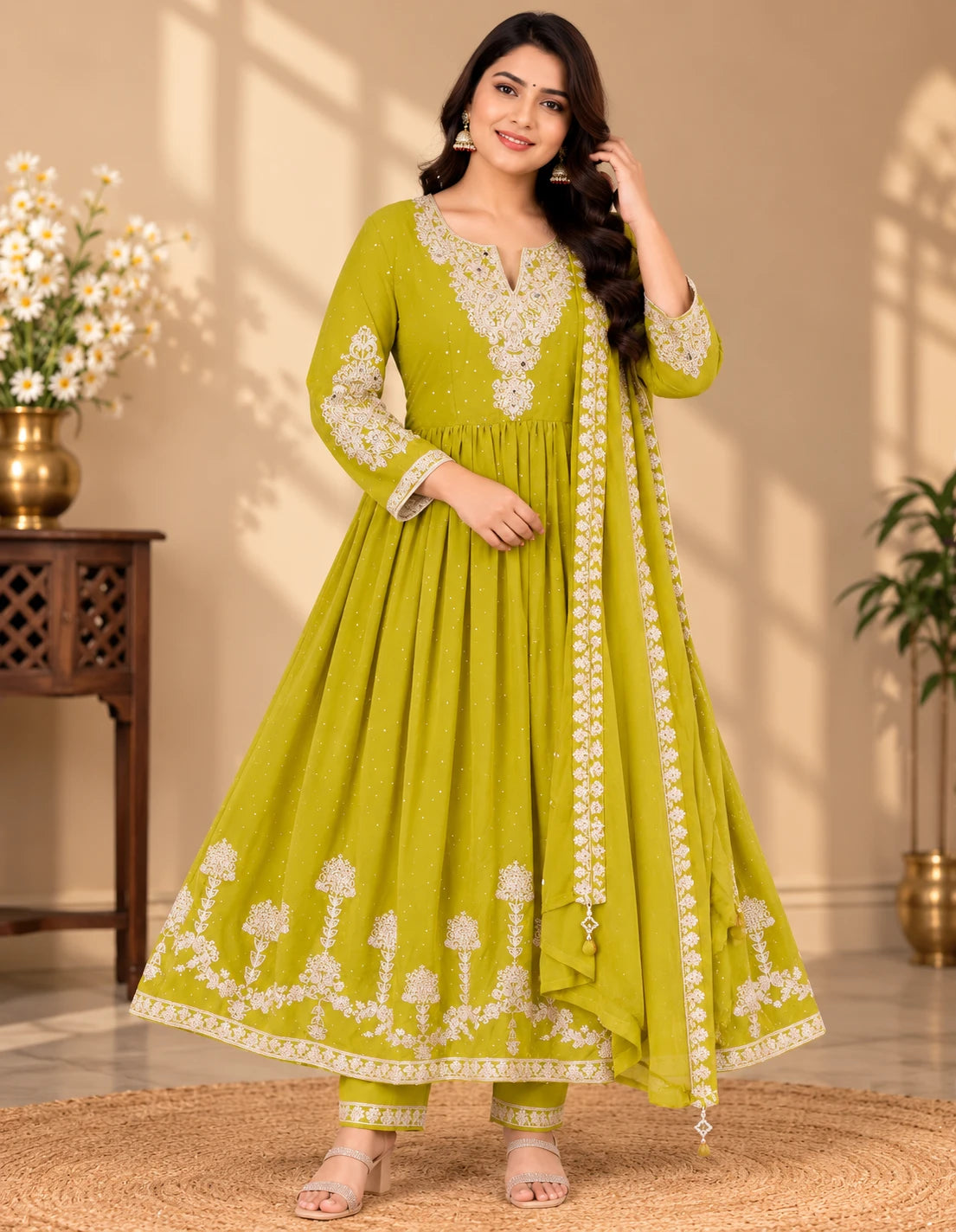 Georgette Party Wear 2pcs Set