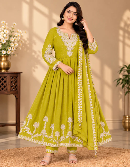 Georgette Party Wear 2pcs Set