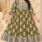Plus Size Rayon Anarkali