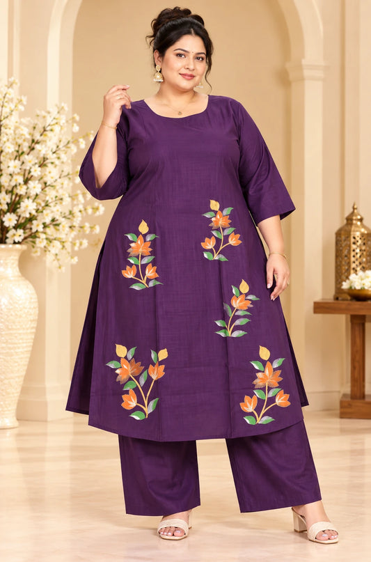 Plus Size Sketch co Ord Set