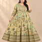 Plus Size Kalamkari Cotton Different Neck Pattern