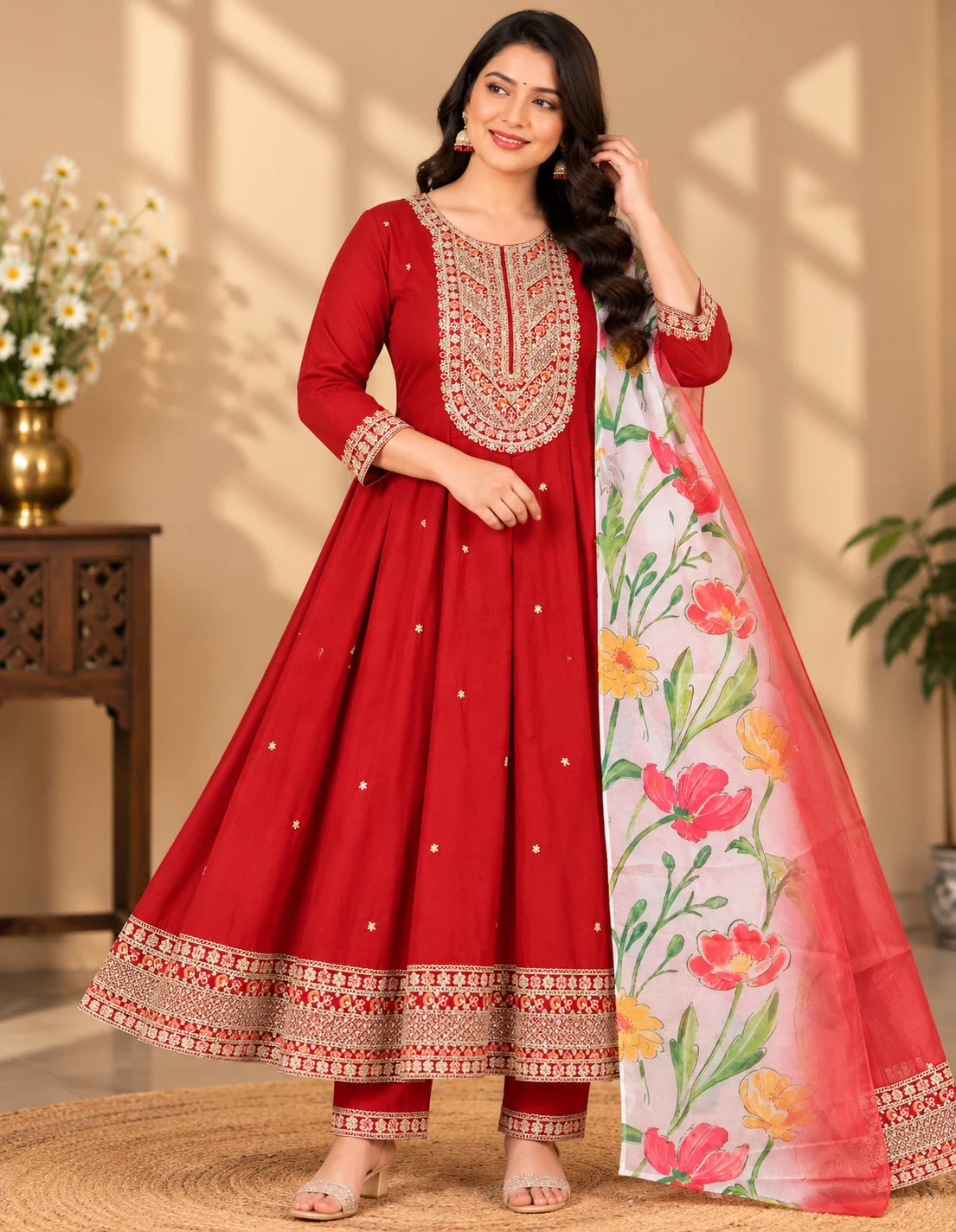 Vizhitra Silk 3pcs Set
