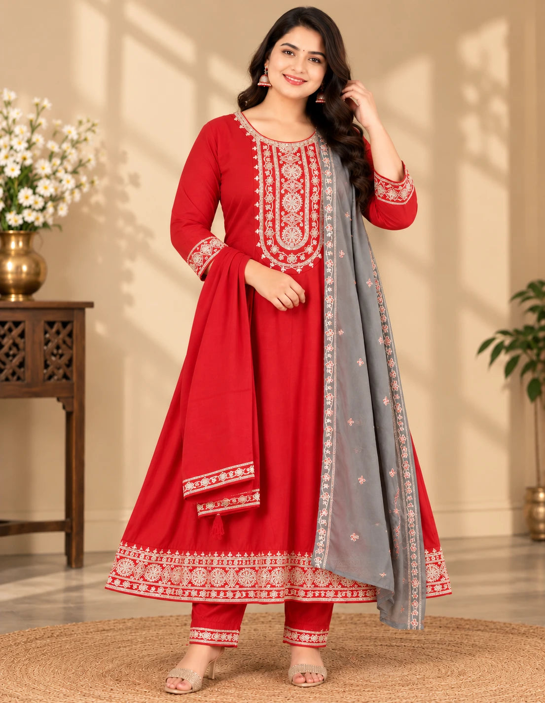 Vizhitra Silk Kalimodel 3pcs Set