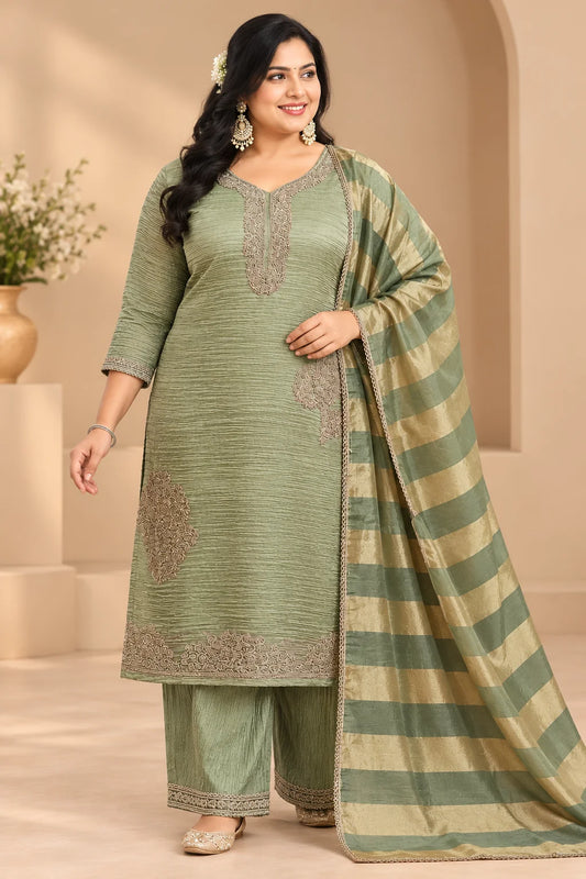 Plus Size Salsa Sequence Work 3pcs Set