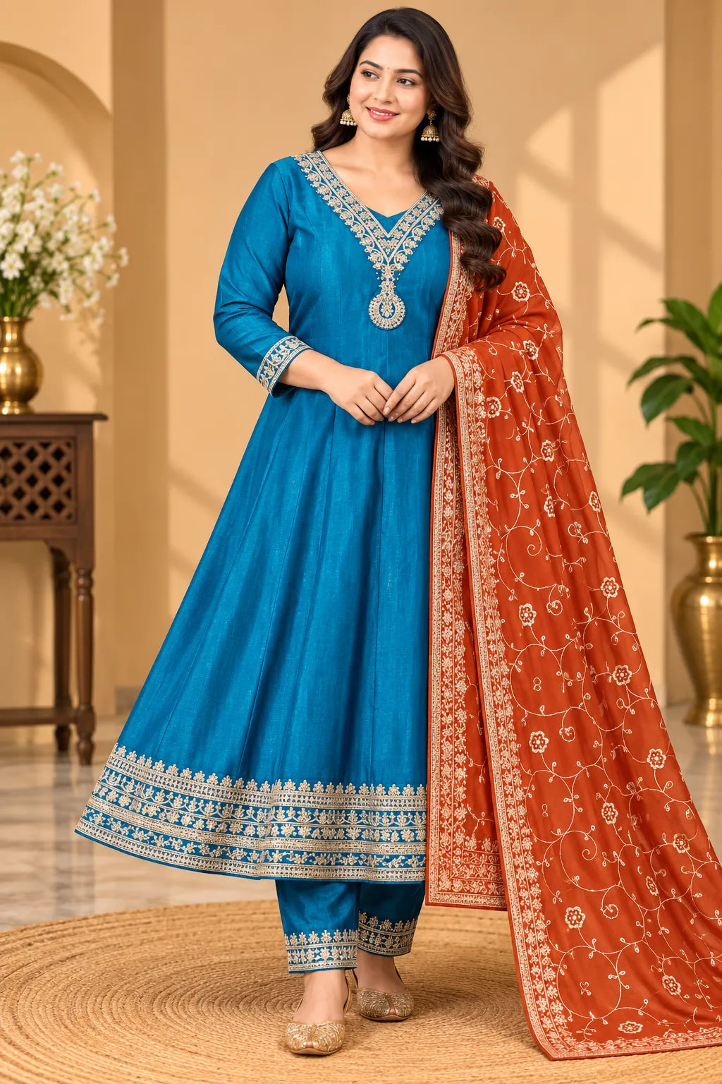 Kali Model Vizhitra 3pcs Set