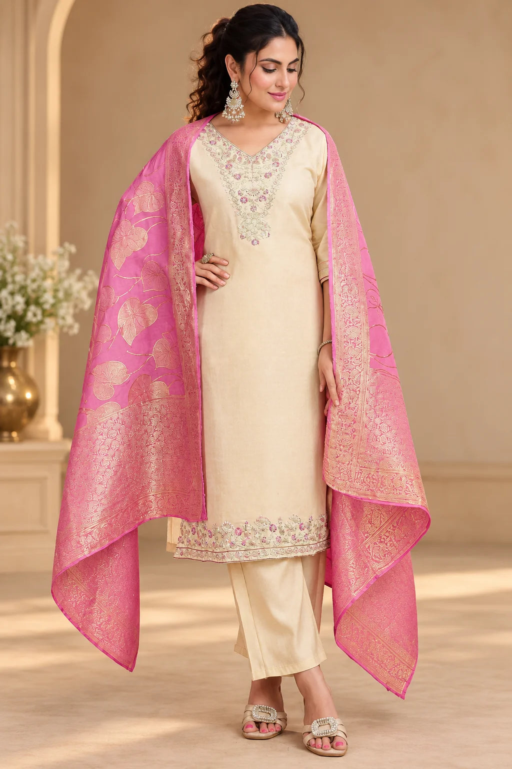 Simmer Aari Work 3pcs Set