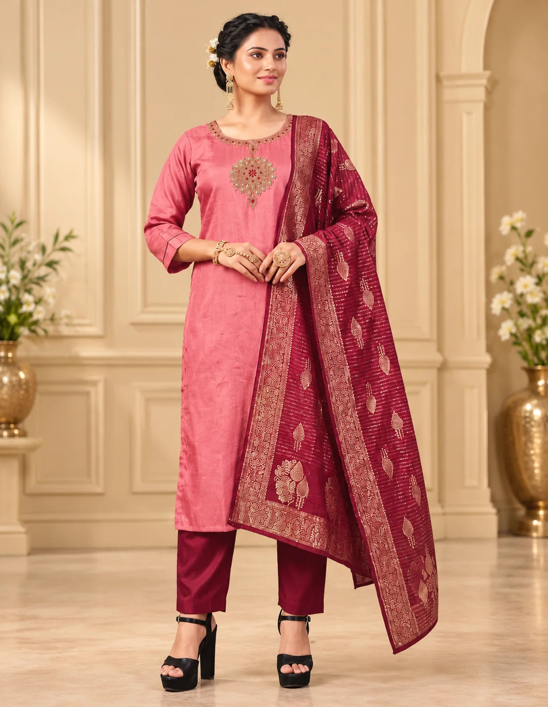 Salsa Premium Aari Work 3pcs Set