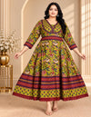 Plus Size Jaipur Umbrella Patchwork
