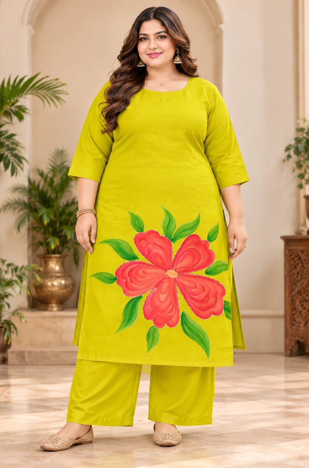 Plus Size Sketch co Ord Set