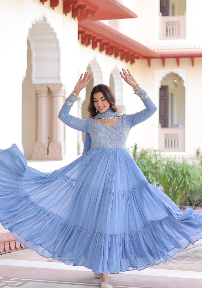Georgette Gown