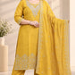 Plus Size Glass Silk 3pcs Set - Premium Glass Fabric