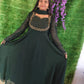 Heart Model Aari Work Anarkali
