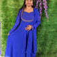 Heart Model Aari Work Anarkali