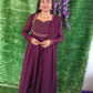 Heart Model Aari Work Anarkali