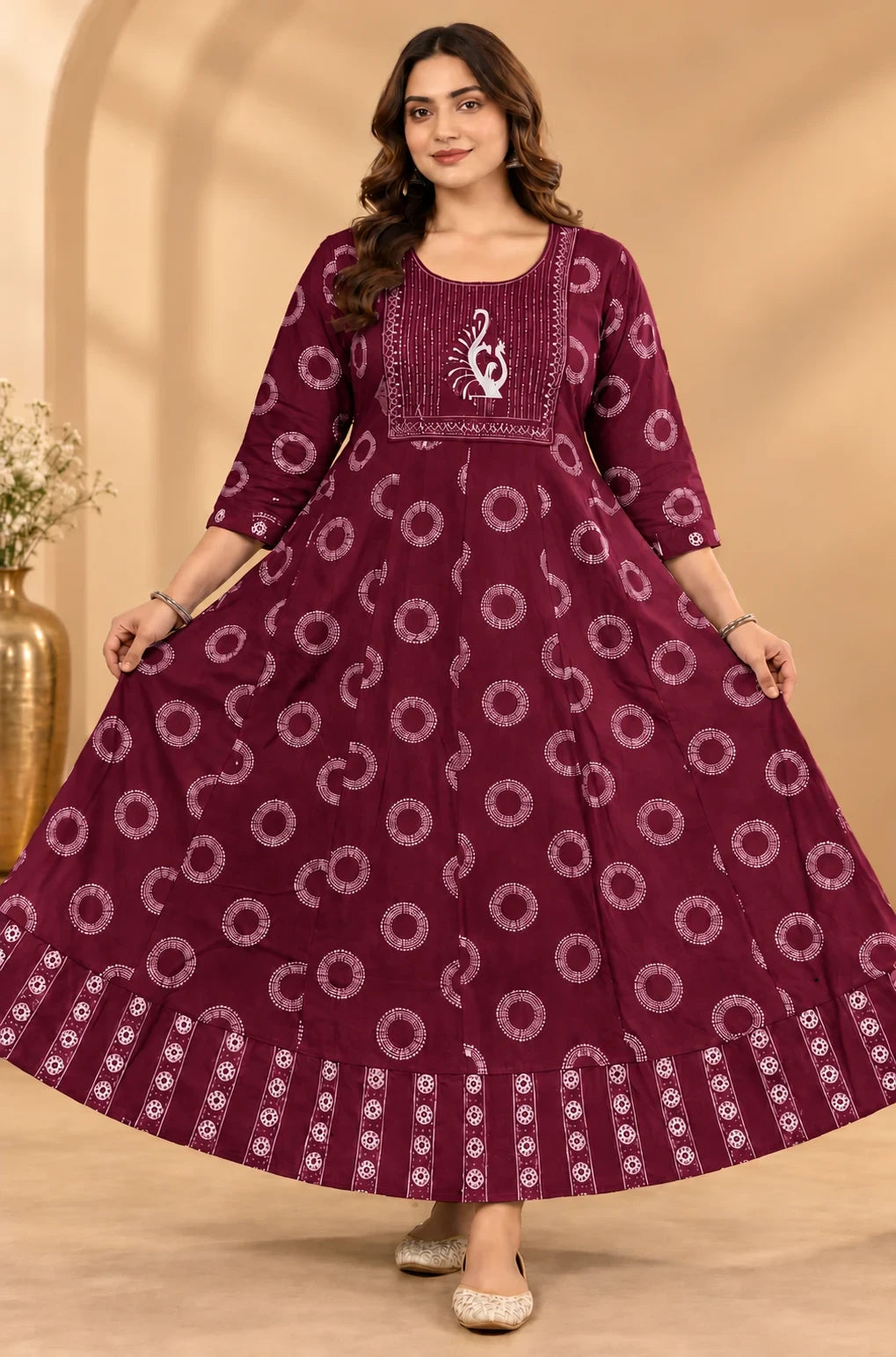 Peacock Jaipur Anarkali