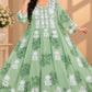 Plus Size Mulmul Cotton Thread Emporidary