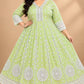 Plus Size Mulmul Cotton Thread Emporidary Full