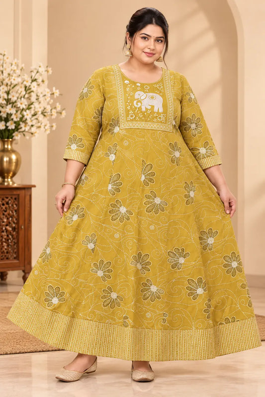 Plus Size Elegant Patch Umberlla