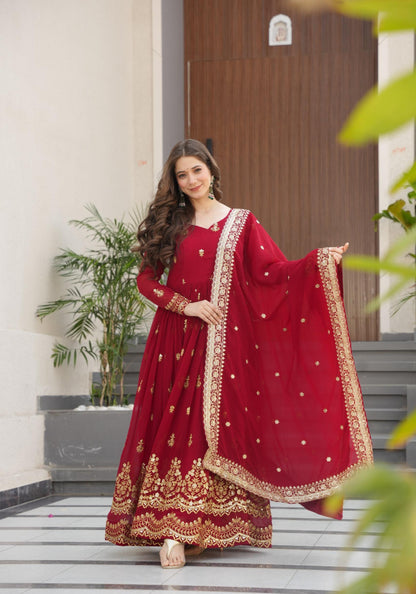 Blooming Designer Gown