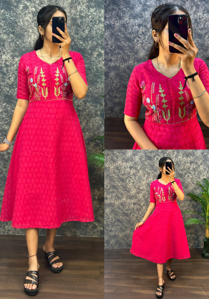 Embroidered Kurta