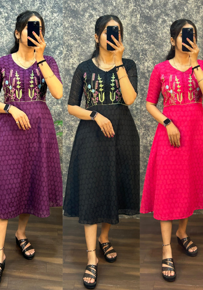 Embroidered Kurta