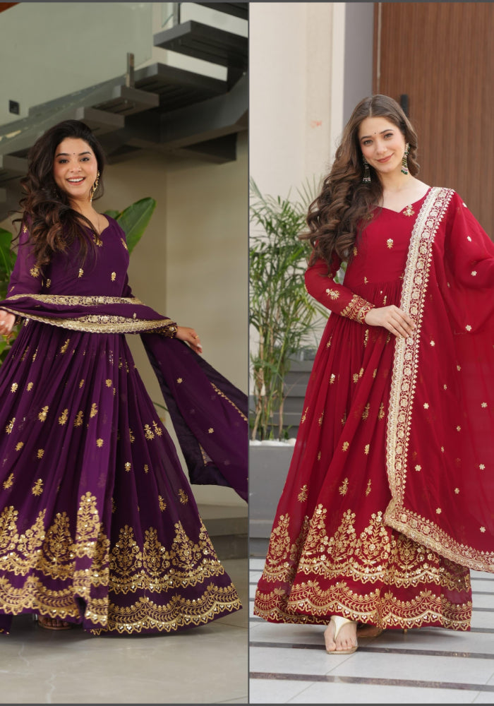 Blooming Designer Gown