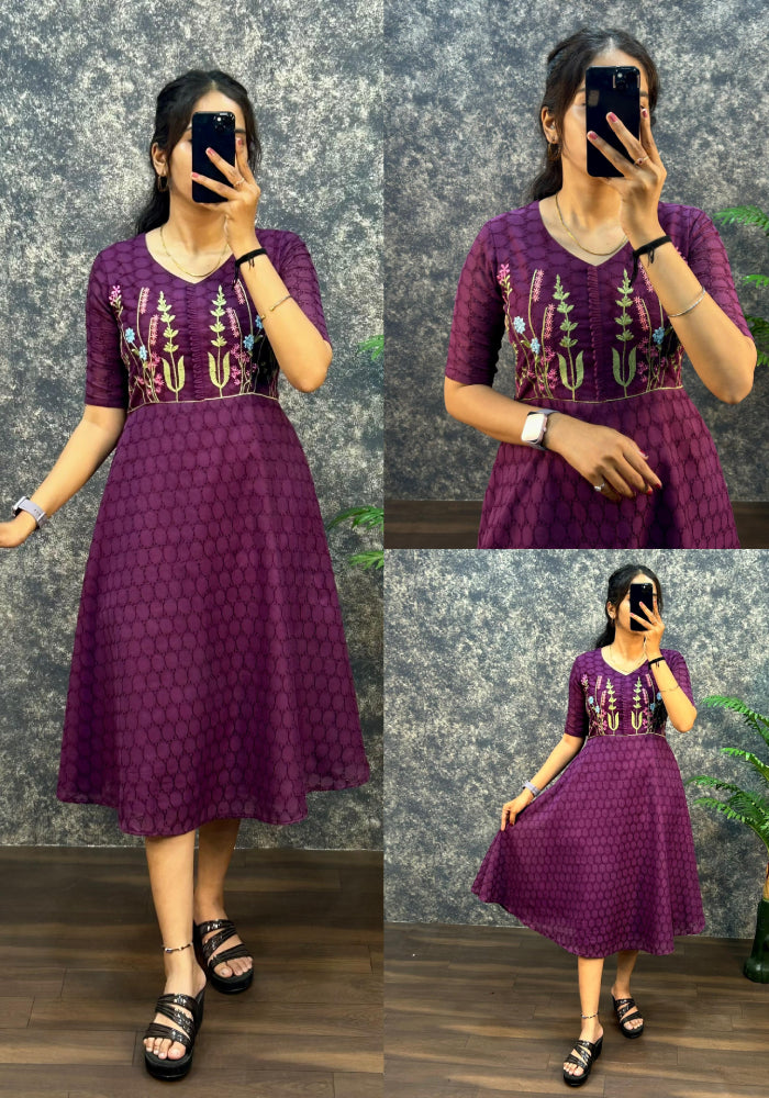 Embroidered Kurta