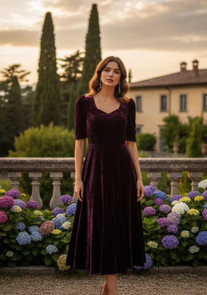 Velvet Gown