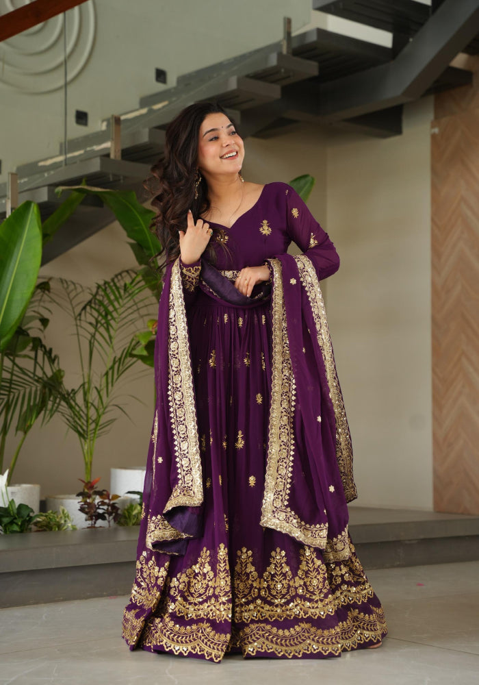 Blooming Designer Gown