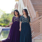 Embroidered Gown