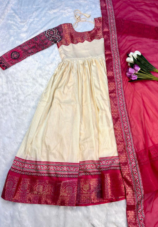 Plus Size Dola Silk Gown