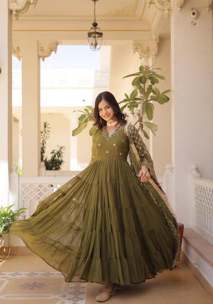 Layered Gown
