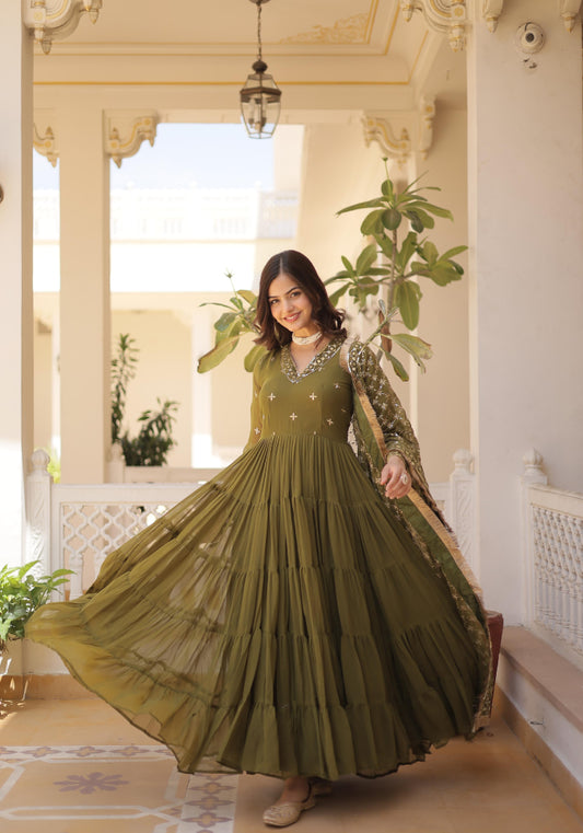 Layered Gown