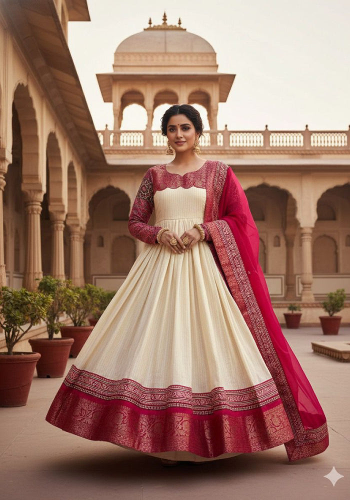 Dola Silk Gown