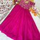 Plus Size Poovizhi Grand work Georgette 2pcs Set