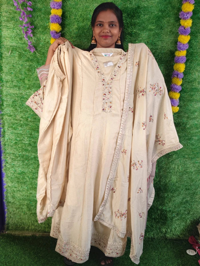 Plus Size Blooming Vizhitra Highneck 3pcs set
