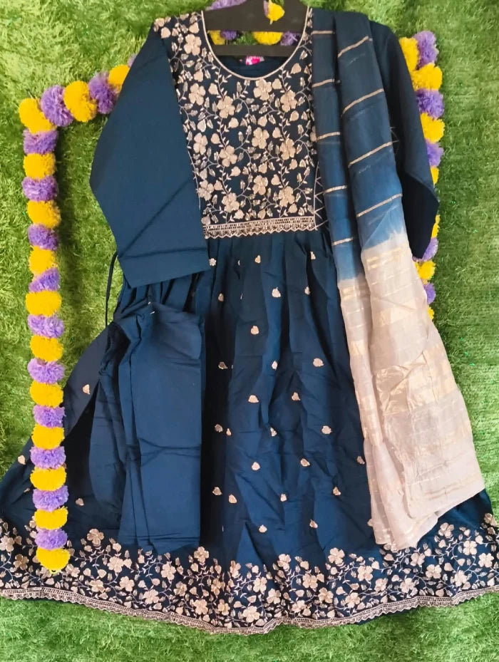 Party wear stone work  3pcs set