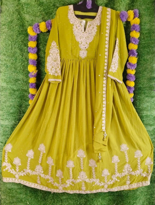 Georgette Party Wear 2pcs Set