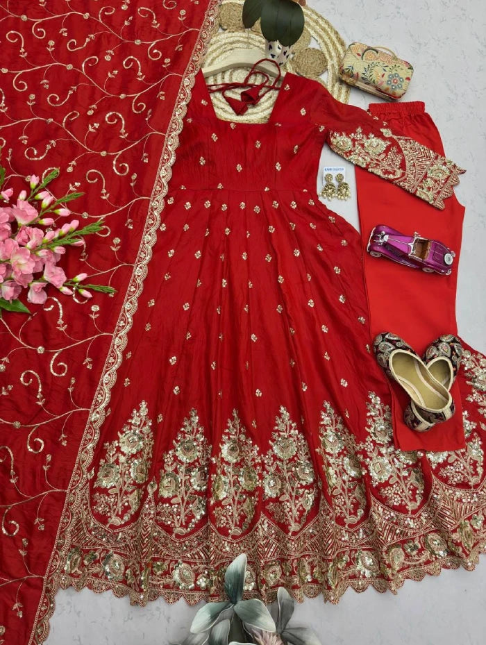 Jelly Simmer Silk Sequence Work 3pcs Set