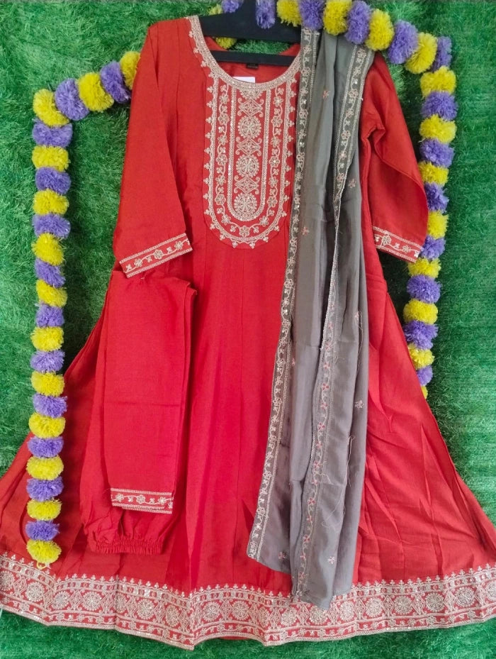 Vizhitra Silk Kalimodel 3pcs Set