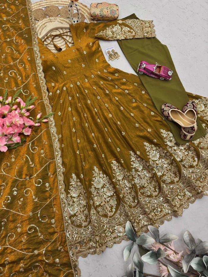 Jelly Simmer Silk Sequence Work 3pcs Set