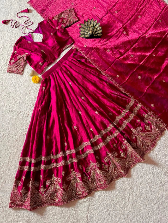 Swarna Half Saree 3 pcs Ready Made