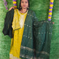 Plus Size Vizhitra Party Wear 3pcs Set Side Open