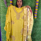 Plus Size Glass Silk Heavy work 3pcs Set